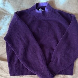 Women's & Other Stories Purple Sweater